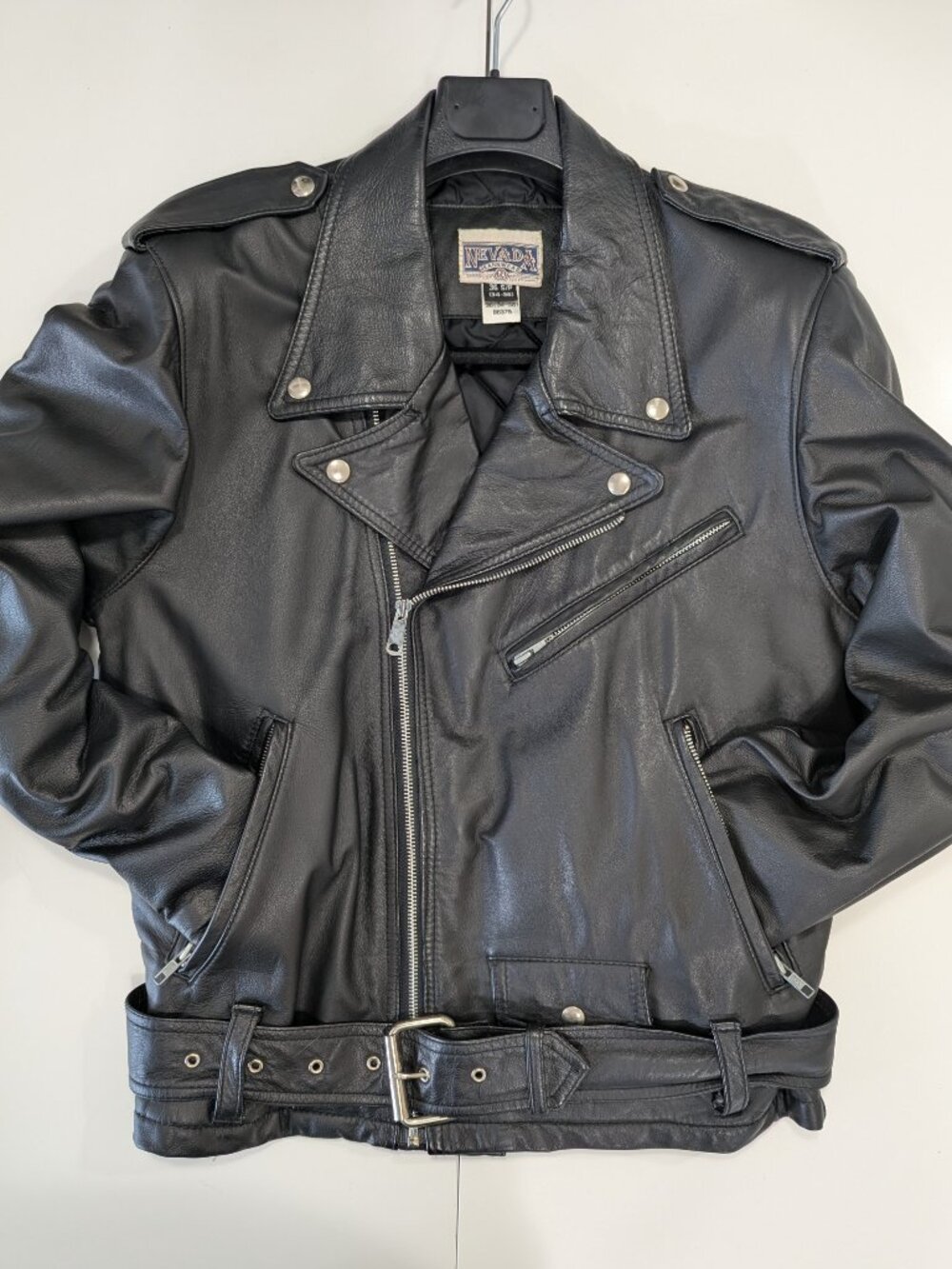 Vintage Perfecto leather jacket from Sears (Nevada Jeans)